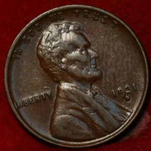 1931-D Denver Mint Copper Lincoln Wheat Cent - Picture 1 of 2