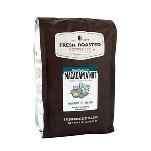 Café tostado fresco | Café con sabor a nuez de macadamia hawaiana - Imagen 1 de 3