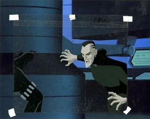 Batman Beyond Animation Cel mit Kopie passender Hintergrund BB-C7 ok - Bild 1 von 1
