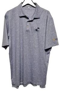 Peter Millar Sommer Comfort Performance Golf Poloshirt Gr. L Caesars BC Logo - Bild 1 von 10