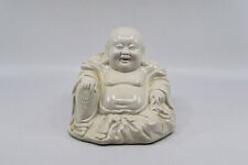 Antique Chinese blance de Chine , porclelain , Happy Buddha statue. 5 inches tal