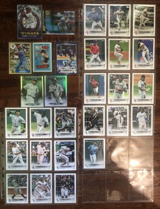 AL Central Baseball Cards Lot (NUMBERED AND RELIC CARDS)