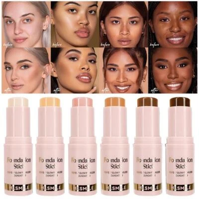 Foundation Stick Concealer Long Lasting Makeup Without Makeup Sticking Silky * - Image 1 of 4