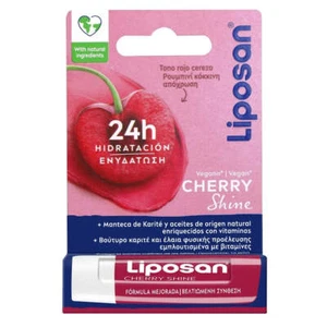 Liposan Fruity Shine CHERRY - Lip Care Balm - 4.8gr/5.5ml - Picture 1 of 3