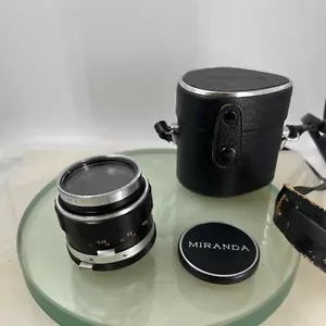 AUTO MIRANDA 1:1.9 f=5cm.50mm Objektiv für Miranda Kamera in Top Zustand ++ #464 - Bild 1 von 7