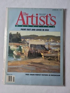 1993 October THE ARTIST'S MAGAZINE Paint Fast and Loose in Oil  (CP69) - Bild 1 von 2