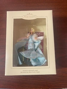 BARBIE HALLMARK CHRISTMAS TREE ORNAMENT FASHION MODEL DELPHINE SILKSTONE - Picture 1 of 4
