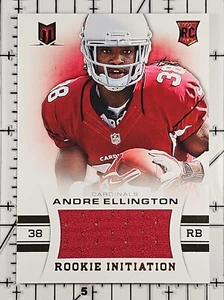 ANDRE ELLINGTON 2013 Momentum RC Rookie Initiation Game-Used Jersey #7 129/399 - Picture 1 of 2