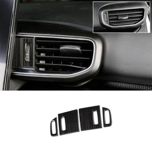 Console L&R Air Outlet Vent Trim Fit For Ford Explorer 2020-2022 Black Titanium - Picture 1 of 4