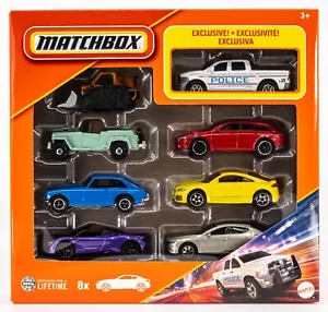2025 Matchbox 8-Pack | Exclusive 2015 Ram 1500 WHITE | POLICE | FSB - Picture 1 of 1