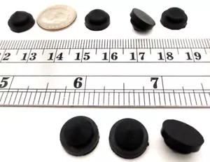 Almohadilla de ojal de vástago de goma se adapta a panel de 1/4" de 1/16" de espesor, ¡envío gratuito duradero! - Imagen 1 de 12
