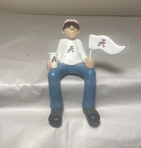 Alabama Crimson Tide "Fan on a Shelf" with Pennant and Cup Cover
