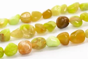 7x6 mm pepita verde giallo opale grado AAA pietra preziosa naturale perline sciolte - Foto 1 di 4