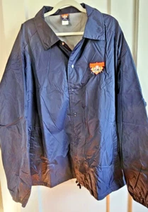 Cooperstown dreams park jacket men baseball windbreaker snap fleece line 3XL new - Picture 1 of 9