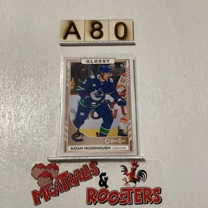 2023-24 Upper Deck Aidan McDonough #R-23 O-Pee-Chee Glossy - Picture 1 of 3