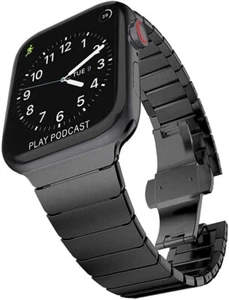 TECHGEAR Watch Band MTL002 Compatible with Apple Watch 44mm / 45mm - Picture 1 of 7