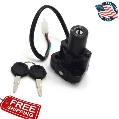 Ignition Switch Key Kit for Yamaha XT225WE Serow RZ50 TTR225 1999-04 SR125 1999 Foto 1 de 4