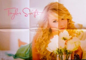 TAYLOR SWIFT JAPAN ONLY FULL COLOR POSTER RARE - Imagen 1 de 1