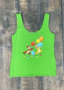 Sweet Petunia Women’s Size Medium Tank Top, Chip N Dale Christmas!  - Picture 1 of 5