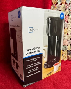 NIB Mainstays Cafeteria Individual Single Serve Coffee Maker - Picture 1 of 6
