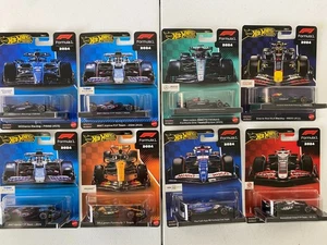 Hot Wheels 2025 Premium Formel 1 2024 Saison F1 Mix Sets mit 8 Autos, HRV11-956G - Bild 1 von 13