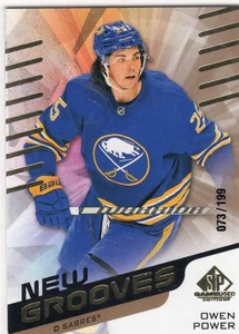 2022-23 SP Game Used New Grooves Gold NG-2 Owen Power /199 - Picture 1 of 2
