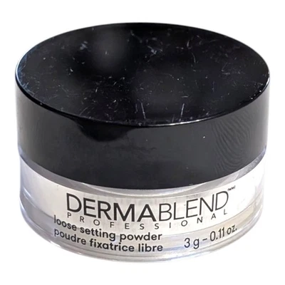 Dermablend Loose Setting Powder Original Translucent Travel .11oz 3g New Sealed - Image 1 of 4