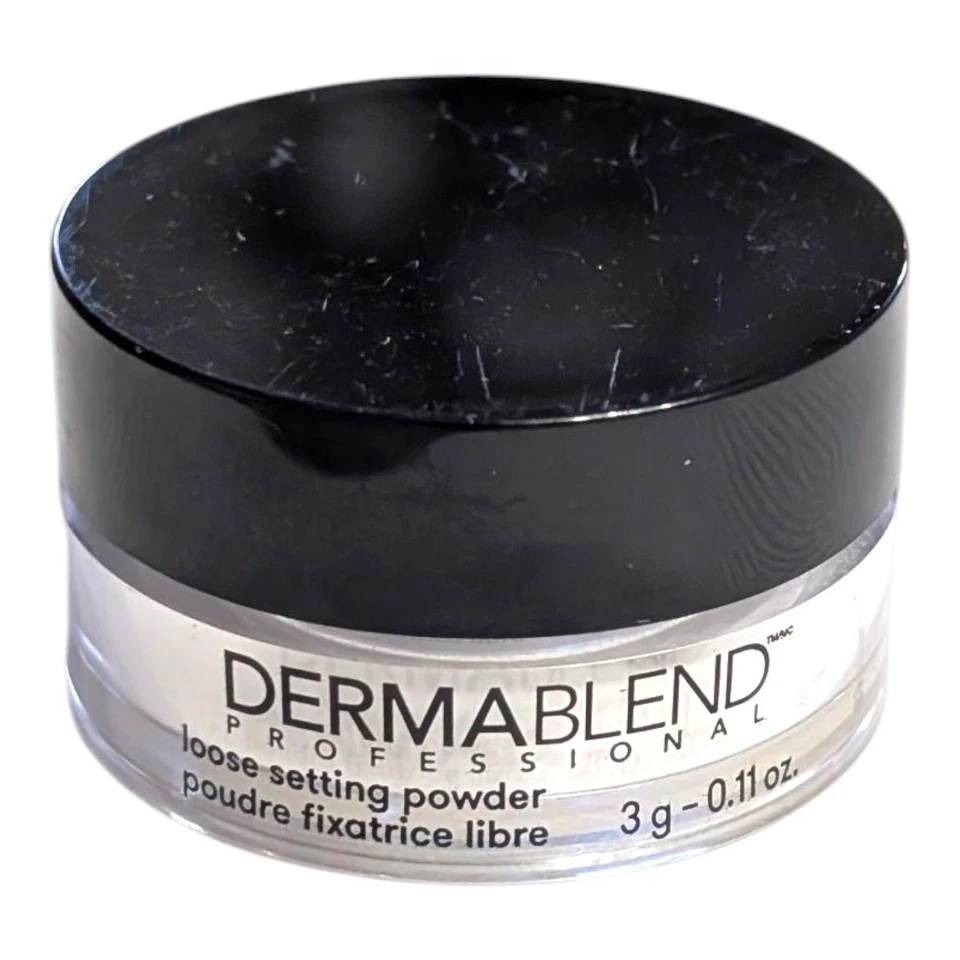 Dermablend Loose Setting Powder Original Translucent Travel .11oz 3g New Sealed - Image 1 of 4