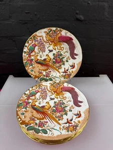 Juego de 5 platos de cena Royal Crown Derby Olde Avesbury A.73 27 cm 1ª calidad - Imagen 1 de 15