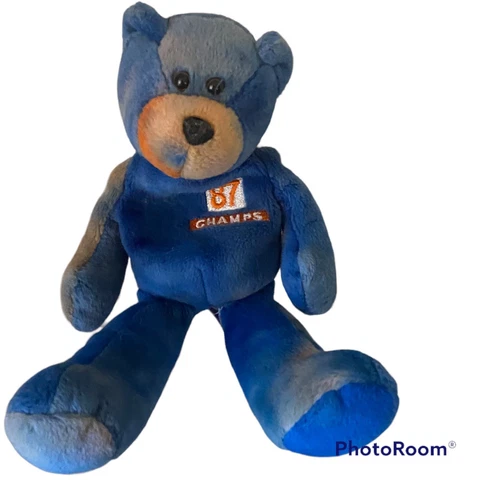 E McCaffrey 87 Denver Broncos Blue Bear Limited Treasures 1998 Stuffed Gift NFL Cover
