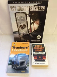 x 3 Ice Truckers DVD & Book ,Haynes Handbook, Eddie Stobart Story Good - Great! - Picture 1 of 7