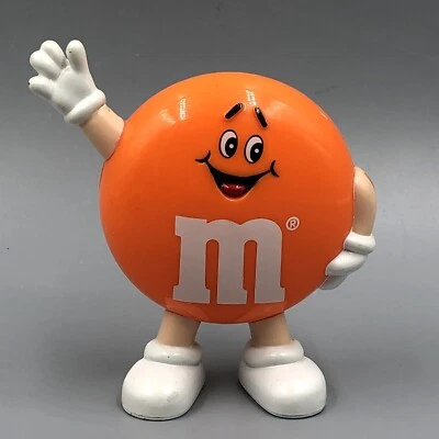 m&m‘s Minis Dispenser Orange 1991 Sammel Figur Spender Mars Inc. Süßigkeit - Bild 1 von 4