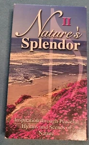 Nature’s Splendor II VHS Inspiration Through Peaceful Hymns And Scenes Of Nature - Picture 1 of 3