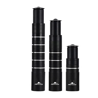 Bicycle Handlebar Front Fork Stem Riser Extender Extension Head Up Adaptor - Image 1 of 4