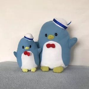 Lote de 2 Esmoquin Sam Peluche Sanrio 10" Y 6” Hello Kitty Penguin Sanrio Peluche - Imagen 1 de 9