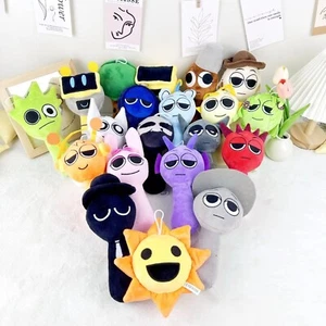 Sprunki Soft Plush Toys Plush Doll 9.8" Sprunki Horror Game Cartoon - Picture 1 of 21