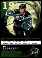 2008-09 McDonald's Upper Deck Superstar Spotlight Joe Thornton #6 R94