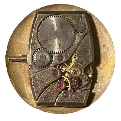 Vintage Jules Jurgensen Relógio Movimento Fabricado na Suíça Não Ajustado 17 Joias B406 - Imagem 1 de 4