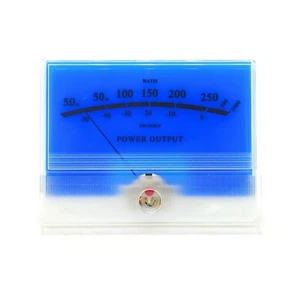 McIntosh Classic Blue VU Panel Meter DB Level Audio Power Amplifier w/ Backlight - Picture 1 of 5