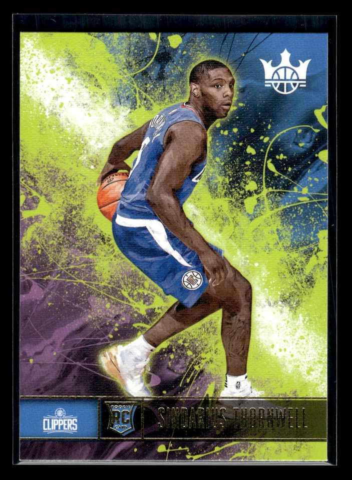 2017 Panini Court Kings #129 Sindarius Thornwell Level 1 I Rookie   Mint+ New - Image 1 of 2