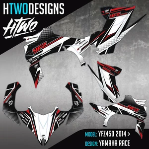 YAMAHA YFZ450 GRAPHICS YFZ 450 R STICKERS DECALS STICKER GRAPHIC KIT DECAL 450 - Picture 1 of 5
