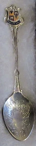 #836) SILVER PLATED TEA SPOON RAGLEY HALL ARROW WARWICKSHIRE STATELY HOME - Picture 1 of 2