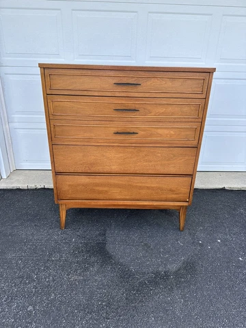 Mid Century Modern Wooden Dresser by Dixie Cover