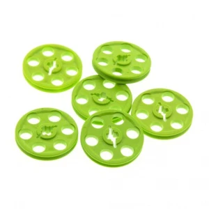 6x Lego Technic polea 3x3 lima verde claro rueda desviación 65668 4185 - Imagen 1 de 1