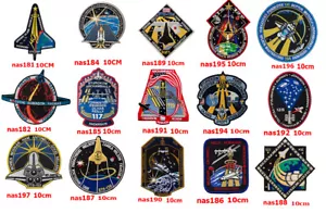 Nasa Space Shuttle Kelly Collins Thomas Patches Embroidered Badge Sew on/Iron on - Picture 1 of 18