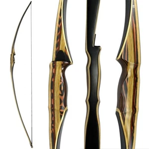 Scorpion Traditional Hunting Long Bow 68" longbow Right Handed 25-60lbs - Picture 1 of 7