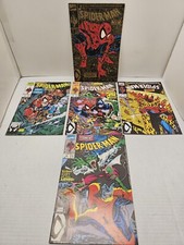 Spider-Man #1-5 Torment Marvel 6 Comic 1990 Set -Gold & Black #1-Todd McFarlane