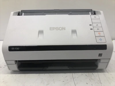 Epson DS-530 Duplex Color Scanner *NO POWER SUPPLY* - Image 1 of 4