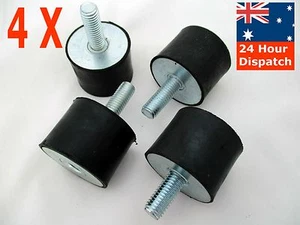 M10 Rubber Vibration Mounts MF 40d*30h Generator Aircon Pump HVAC100kg 4pc - Picture 1 of 8