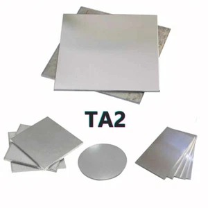 TA2 Rein Titanblech Titanium Platten Dicke 0,5mm - 30mm Breite 100mm/200mm - Picture 1 of 8